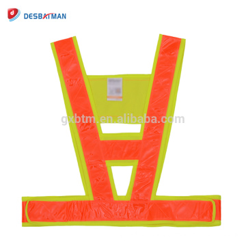 Adult/Kid Safety Security High Visibility Reflective Vest Gear Stripes Jacket For Riding Walking Nigh Work